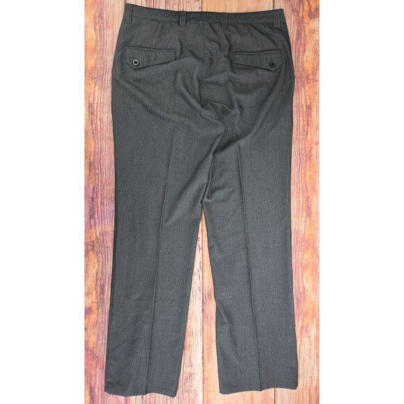 Travis Mathew Mens Pinstripe Dress Pants Size 36 X 32 Polyester/Rayon - Picture 2 of 9